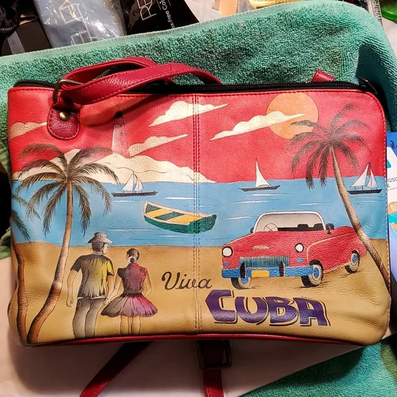 Anuschka Crossbody Bag.